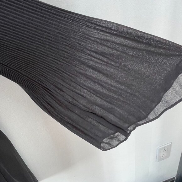 Melanie Lyne Black short dress or tunic size 12 with wide sleeves - Picture 5 of 6